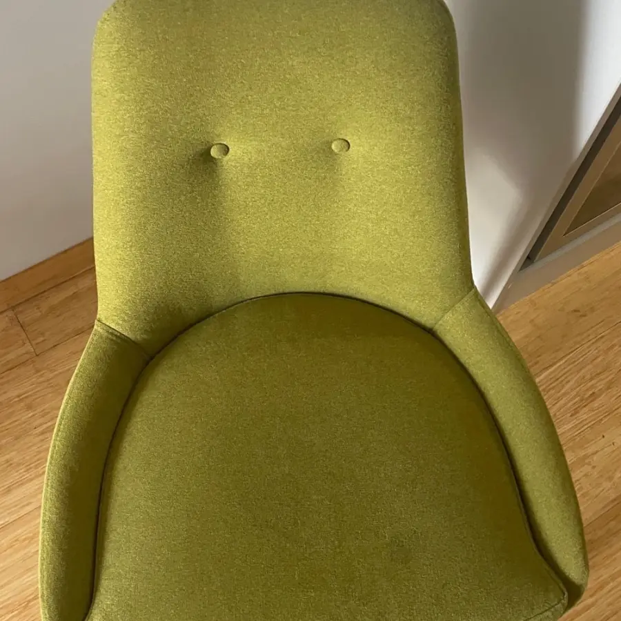 Fauteuil - SCOP3 - Tissu - Vert