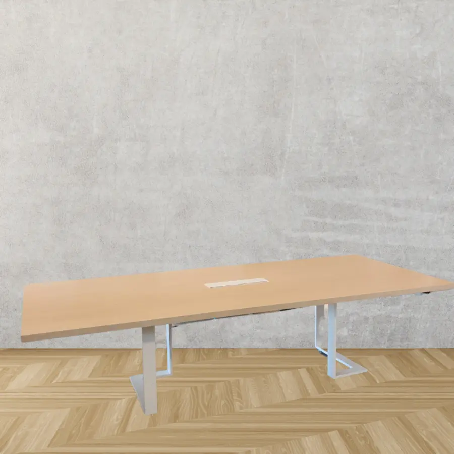 Table de réunion - SCOP3 - 280x120cm - Bois clair