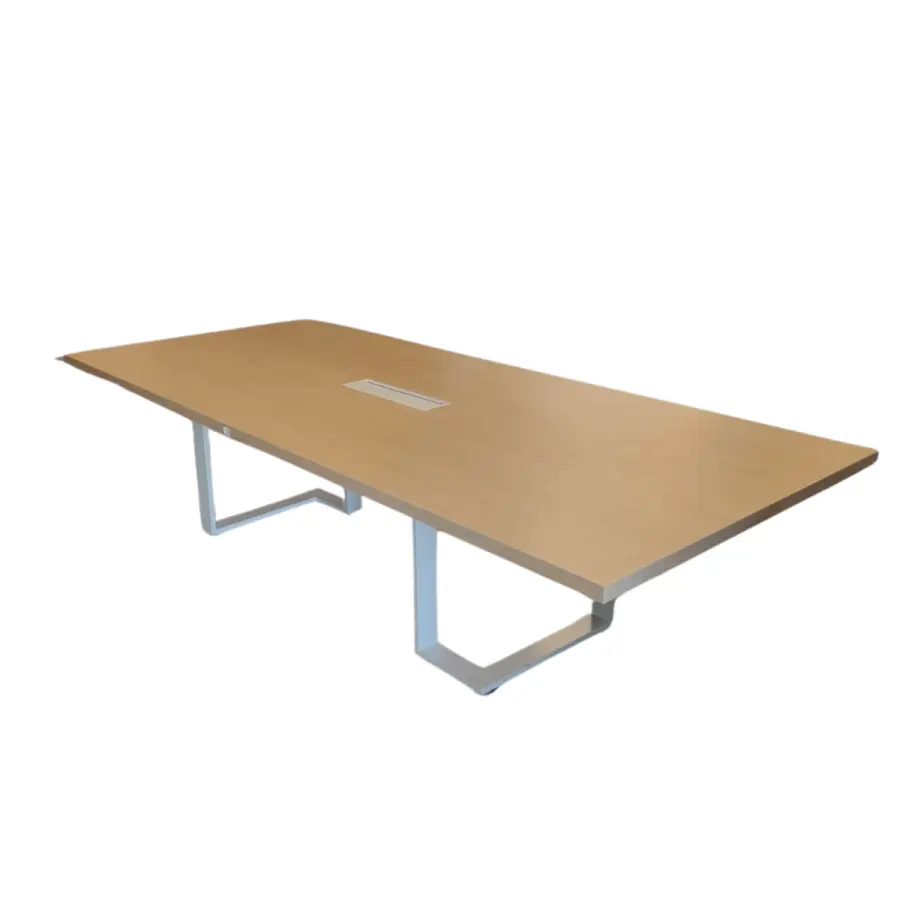 Table de réunion - SCOP3 - 280x120cm - Bois clair